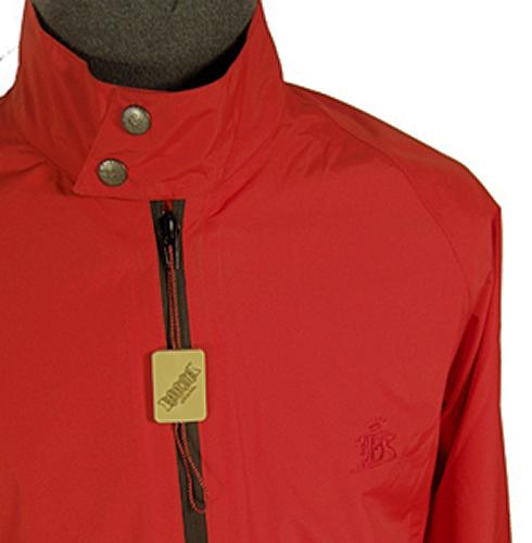 BARACUTA James G7 Cycling Jacket | Retro Mod Biker Jacket in Red